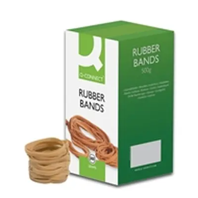 Q-Connect Rubber Bands No.63 76.2 x 6.3mm 500g Ref KF10548