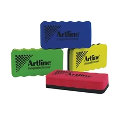 Artline Smiley Whiteboard Eraser Assorted (4 Pack) ERT-MMS-GB4