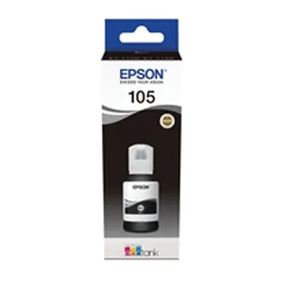 Epson 105 Ink Bottle EcoTank Pigment Black C13T00Q140