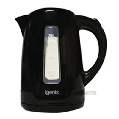 Igenix 1.7 Litre Jug Kettle Cordless Black 3kW Rapid boil IG7205