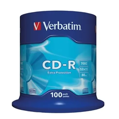 Verbatim CD-R Extra Protection Recordable Disk on