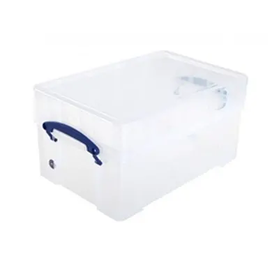 Really Useful Clear Plastic Storage Box 9 Litre XL