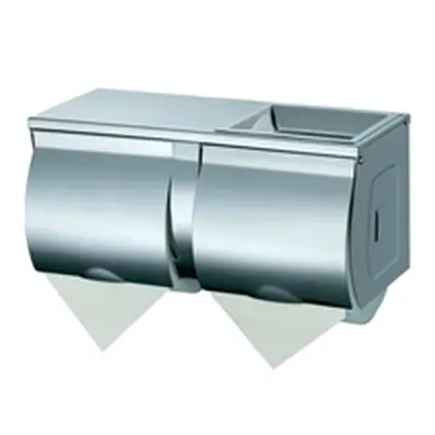 Double Toilet Roll Holder Stainless Steel WRJZH210W1