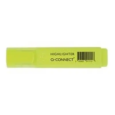 Q-Connect Yellow Highlighter Pen (Pack of 10) Ref KF01111