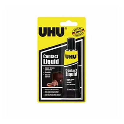 UHU 033882 Contact Liquid Adhesive 33ml Blister Card 3-33882