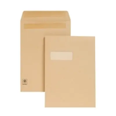 New Guardian Envelopes Pocket 125 gsm Manilla C4 [Pack 250] - M27503