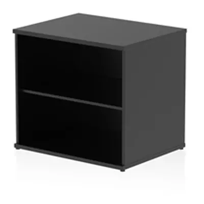 Impulse 600mm Deep Desk High Bookcase Black