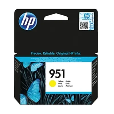 HP 951 Yellow Original Ink Cartridge (CN052AE)