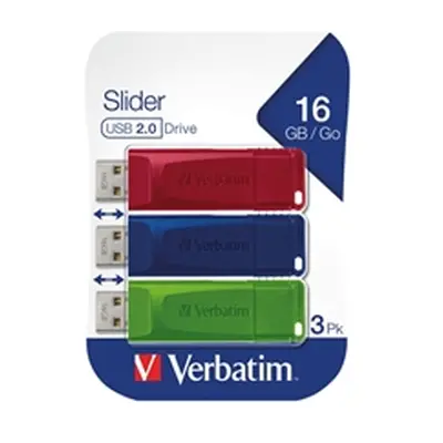 Verbatim Store n Go USB 2.0 16GB (3 Pack) 49326