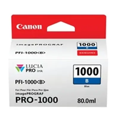 Canon PFI-1000B Inkjet Cartridge Blue 0555C001