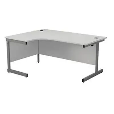 Mezzo Cantilever 1600 Crescent Cantilever Workstation-SU1612LHRADWHSV