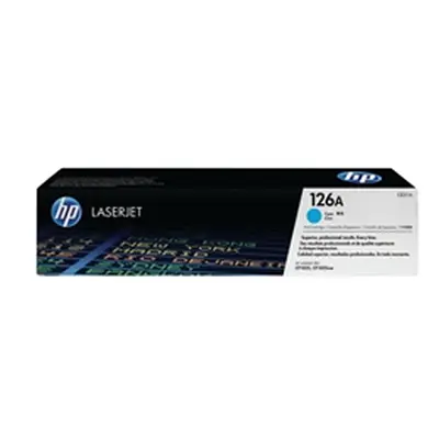 HP 126A Cyan Original LaserJet Toner Cartridge (CE311A)