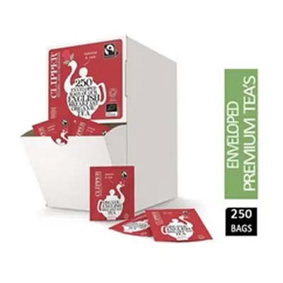 Clipper Fairtrade Organic Speciality English Breakfast 250 Envelopes