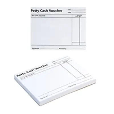 Q-Connect Petty Cash Voucher Pad 125x101mm (Pack of 10) Ref KF00103