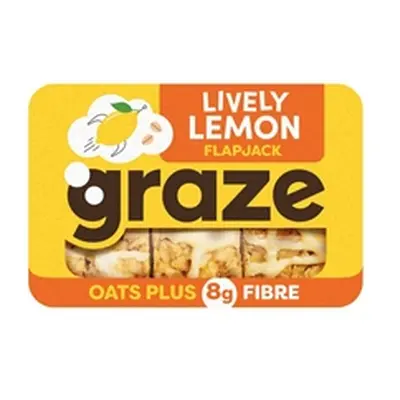 Graze Lively Lemon Flapjack Punnet PK9