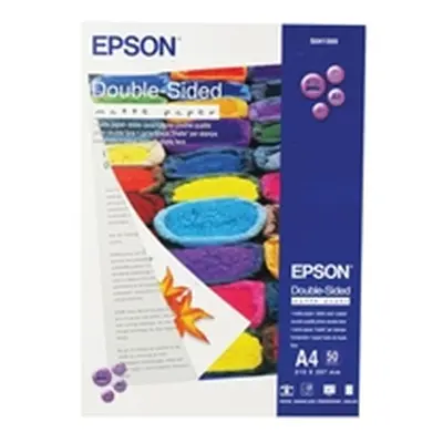 Epson A4 Double Sided Matte Photo Paper (50 Pack)