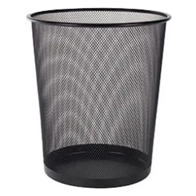 Waste Basket Mesh 14 Litre Black