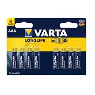 Varta Longlife AAA Battery (8 Pack) 04103101418