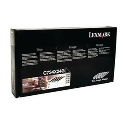 Lexmark Photoconductor Unit Page Life 20000pp [Pack 4] - 0C734X24G