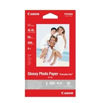 Canon Glossy Photo Paper 4x6in (Pack of 50) 0775B081