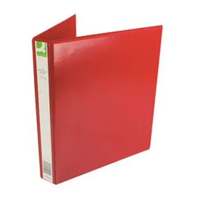 Q-Connect Presentation 25mm 4D-Ring Binder A4 Red Pk 1 - KF01326