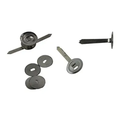 Paper Binders Tinned Steel with Washers 38mm [Pack 200]