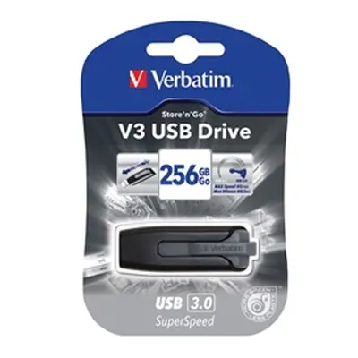 Verbatim Store n Go V3 USB 3.0 Flash Drive 256GB Black