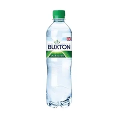 Buxton Sparkling Mineral Water 50cl Plastic Bottles (24 Pack) 12120791