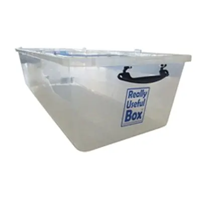 Really Useful 134 Litre Base Only Clear 134CXL