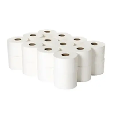 2Work Micro Twin 2-Ply Toilet Roll 125m (24 Pack)