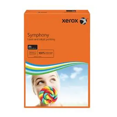 Xerox Symphony 80gsm Deep Tints Orange A4 Paper Ream (500 Pack)