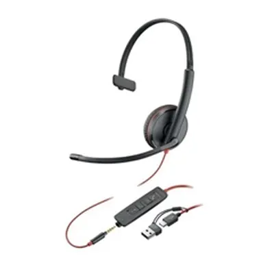 Poly Blackwire 3215 Monaural USB-A Headset 8X227AA