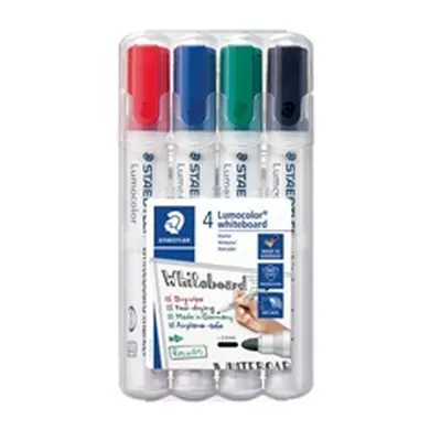 Staedtler 351 White Board Marker Assorted [Pack 4] - 351 WP4