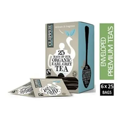 Clipper Fairtrade Organic Speciality Earl Grey 25 Envelopes - PACK (6)