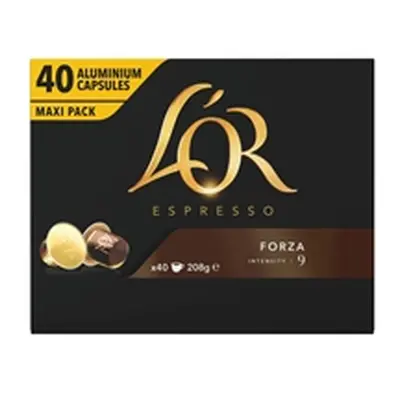 L'Or Nespresso Forza Capsule (40 Pack) 4028489