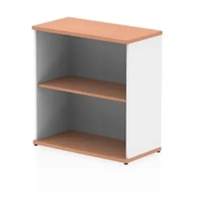 Impulse 800mm Bookcase Beech and White