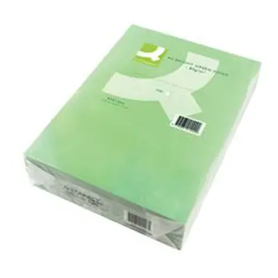 Q-Connect Bright Green Coloured A4 Copier Paper 80gsm Ream - KF01429