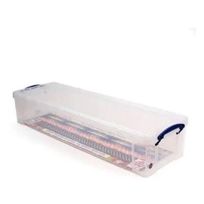 Really Useful Clear Plastic Storage Box 22 Litre