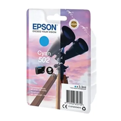 Epson 502 Ink Cartridge Binoculars Cyan C13T02V24010