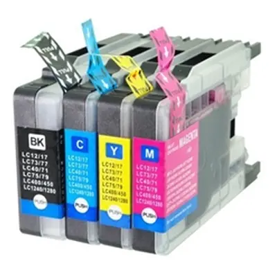 Alpa-Cartridge Compatible Brother LC1240 Multipack4 Ink-LC1240BK/C/M/Y