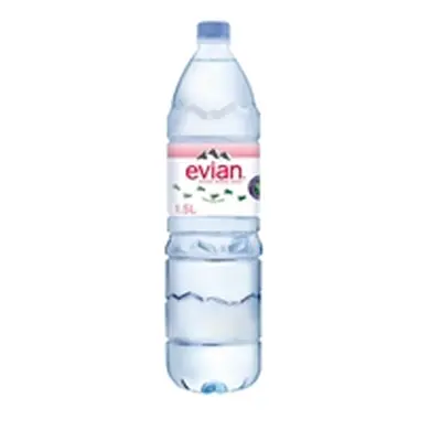 Evian Natural Spring Water 1.5 Litre (8 Pack) 143136