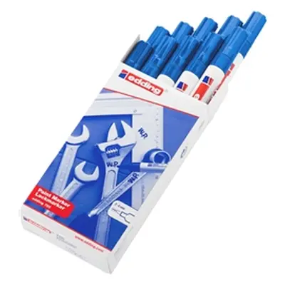 Edding 750 Paint Marker Bullet Tip 2-4mm Blue [Pack 10] - 4-750003