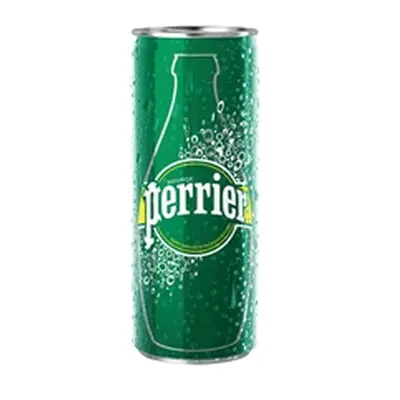 Perrier 250ml Sparkling Water Slim Can (35 Pack)