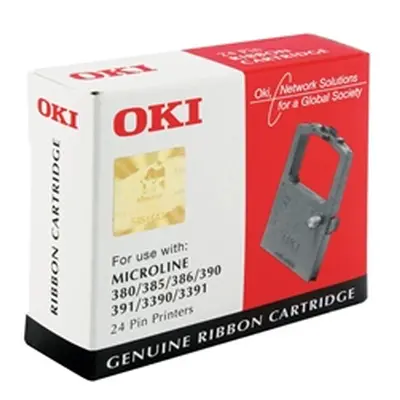 OKI Black Nylon Fabric Ribbon Cassette for ML-300