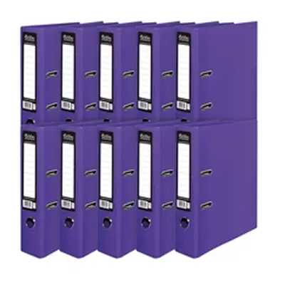 Pukka Brights Lever Arch File A4 Purple (10 Pack) BR-7762