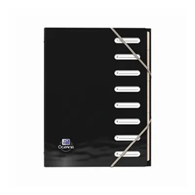 Oxford Oceanis 8-Part Sorting File Black 400177823