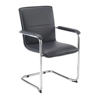 Pavia Chair - Black With Arms - CH2235