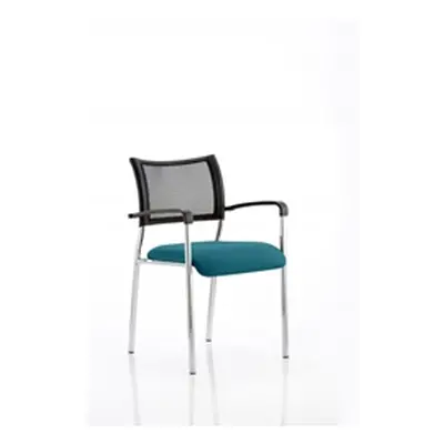 Brunswick Bespoke Colour Seat Chrome Frame Maringa Teal - KCUP0078