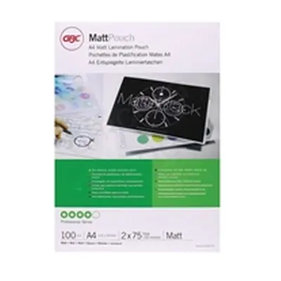 GBC Laminating Pouches Matt 150 Micron for A4 [Pack 100] - 3747240