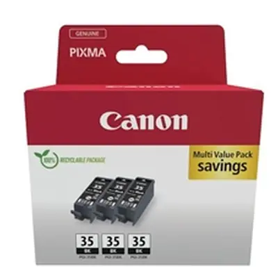 Canon PGI-35 Inkjet Cartridge Triple Pack Black 1509B028